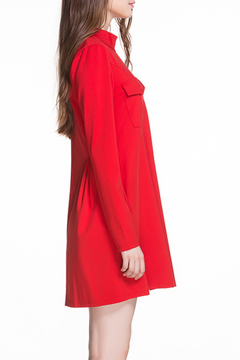 Women Elegant Autumn Parties Long Sleeve Dress