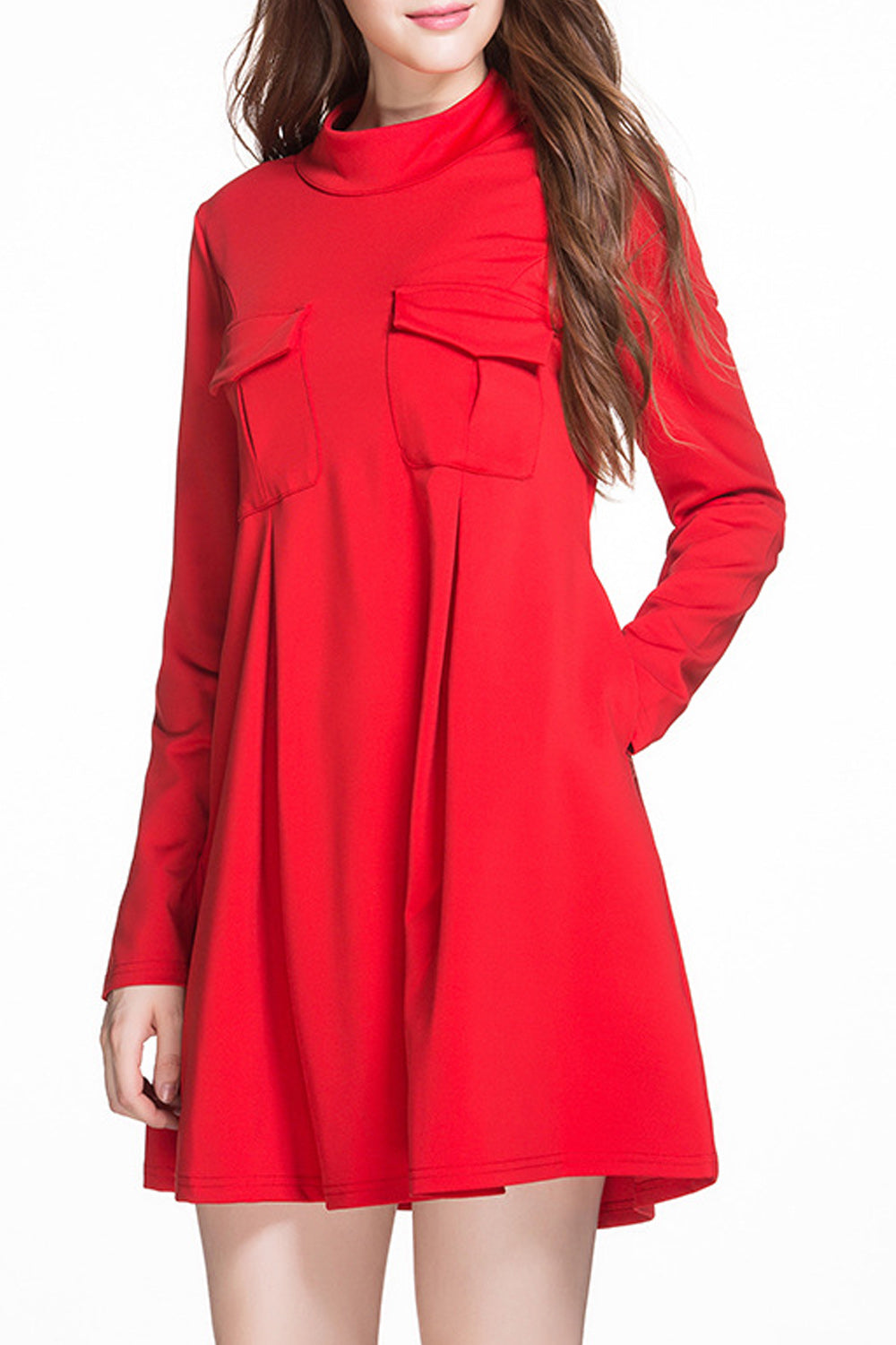 Women Elegant Autumn Parties Long Sleeve Dress