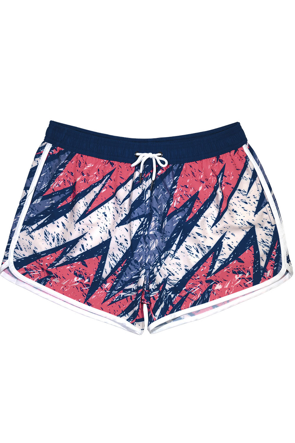 Women Summer Boxer Style Tie Waist Casual Beach Short