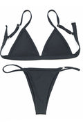Women Modern Styled Adjustable Solid Color Swimsuit