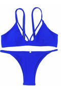 Women Printed Double Strap Swimsuit Sunshine Set