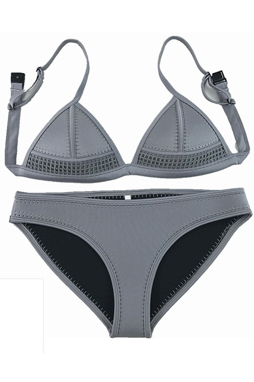 Women Fashionable Soft Cups Adjustable Swimsuit Set