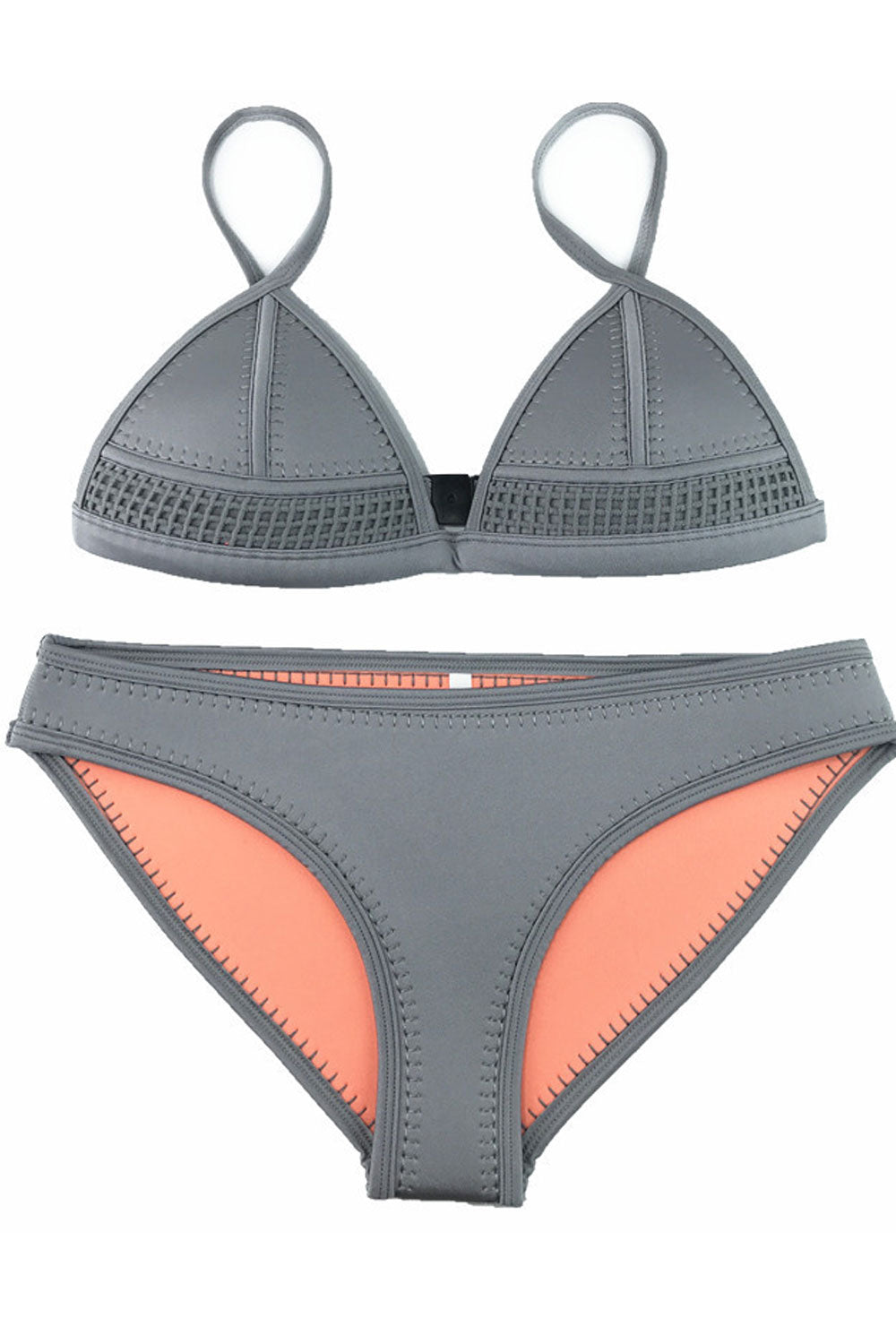 Women Soft Bra & Bottom Two Piece Swimsuit Set