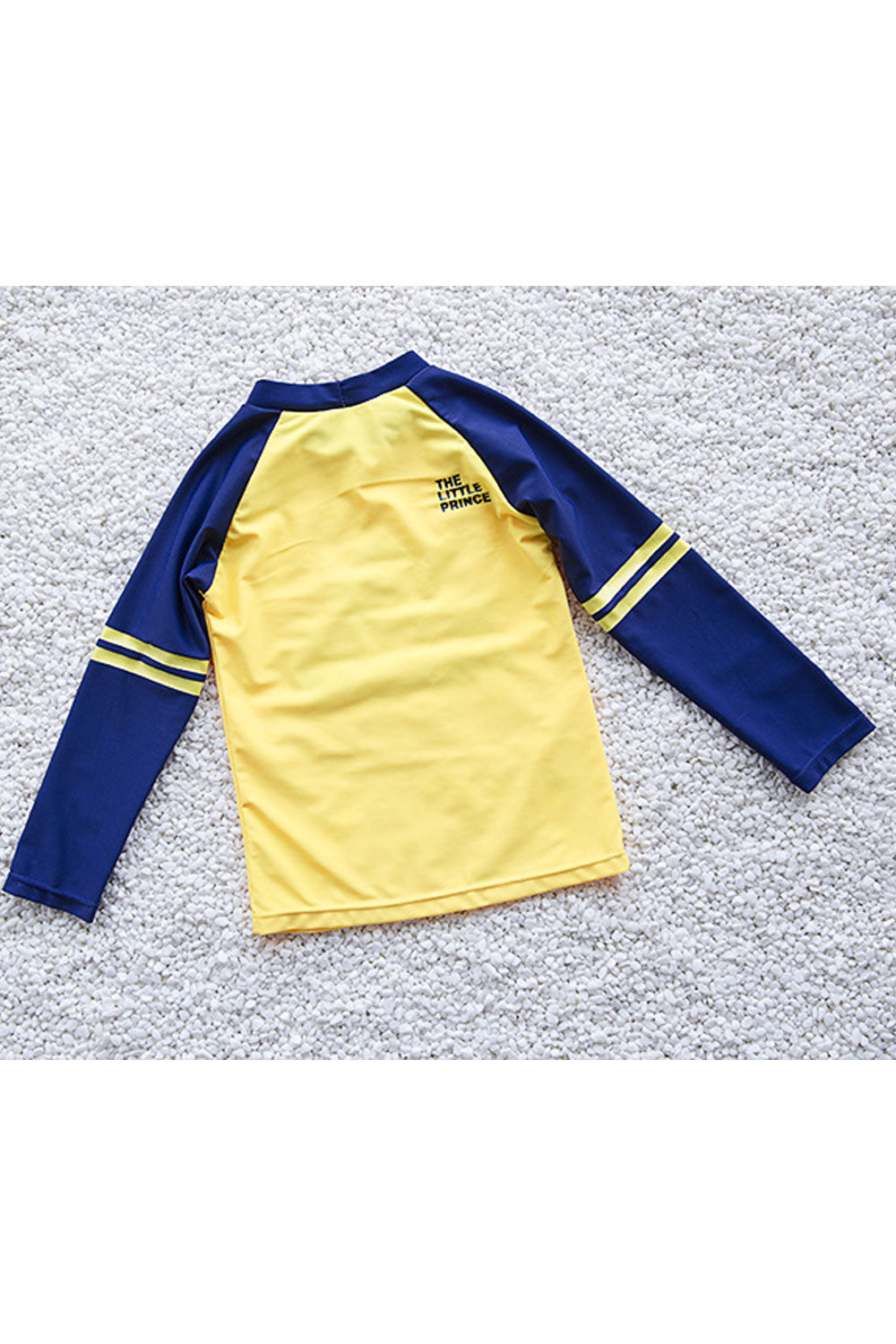 Baby Girls Long Sleeve Round Neck Letter Printed Swimsuit Set