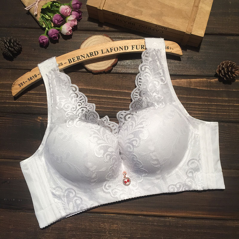 Women Fashionable Thin Solid Colored Breathable Minimizer Bra