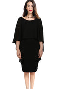 Women Comfortable High Quality Fashionable Black Dress