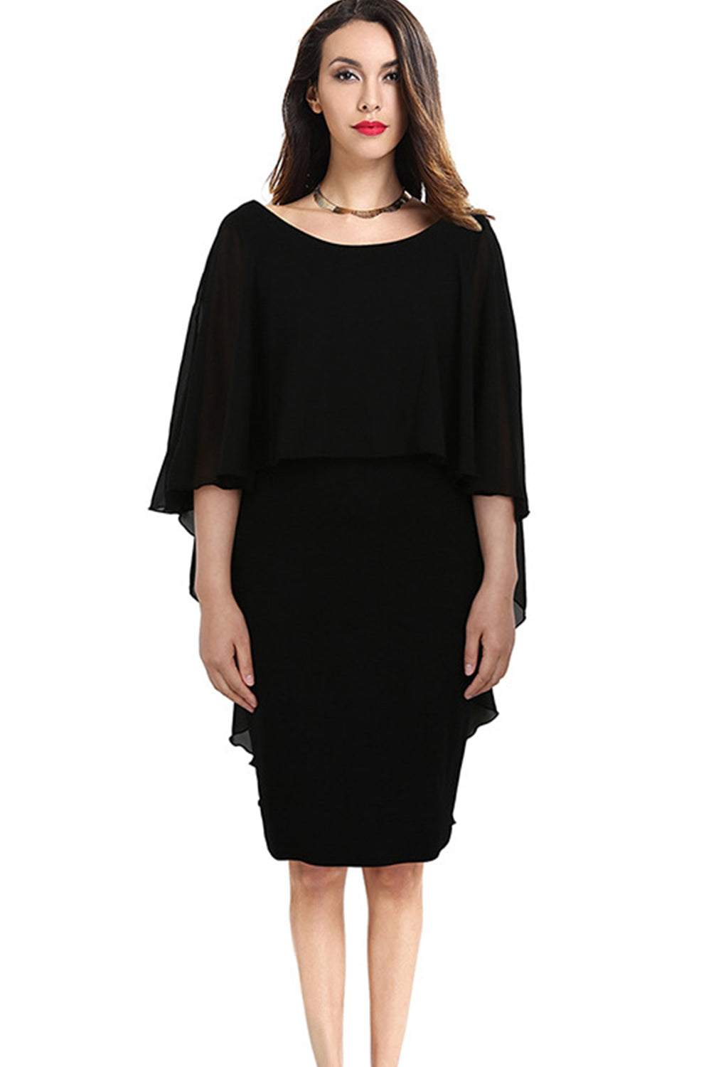 Women Comfortable High Quality Fashionable Black Dress