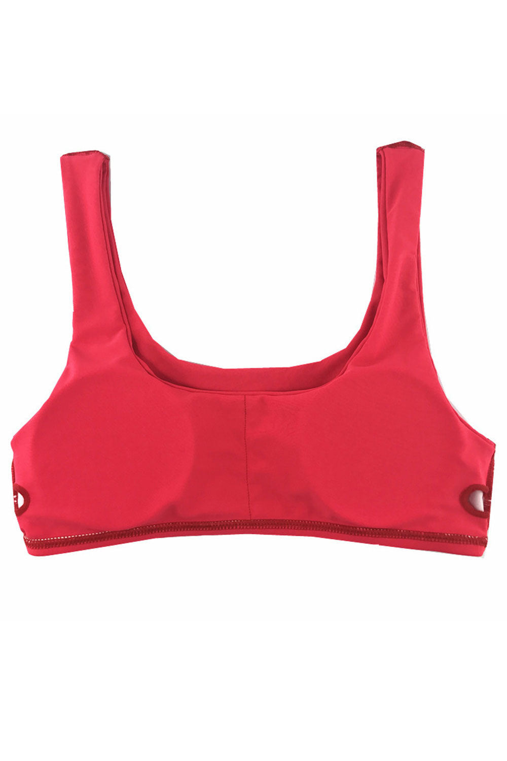 Women Thin Solid Pattern Stretchable Beach Swimsuit Set