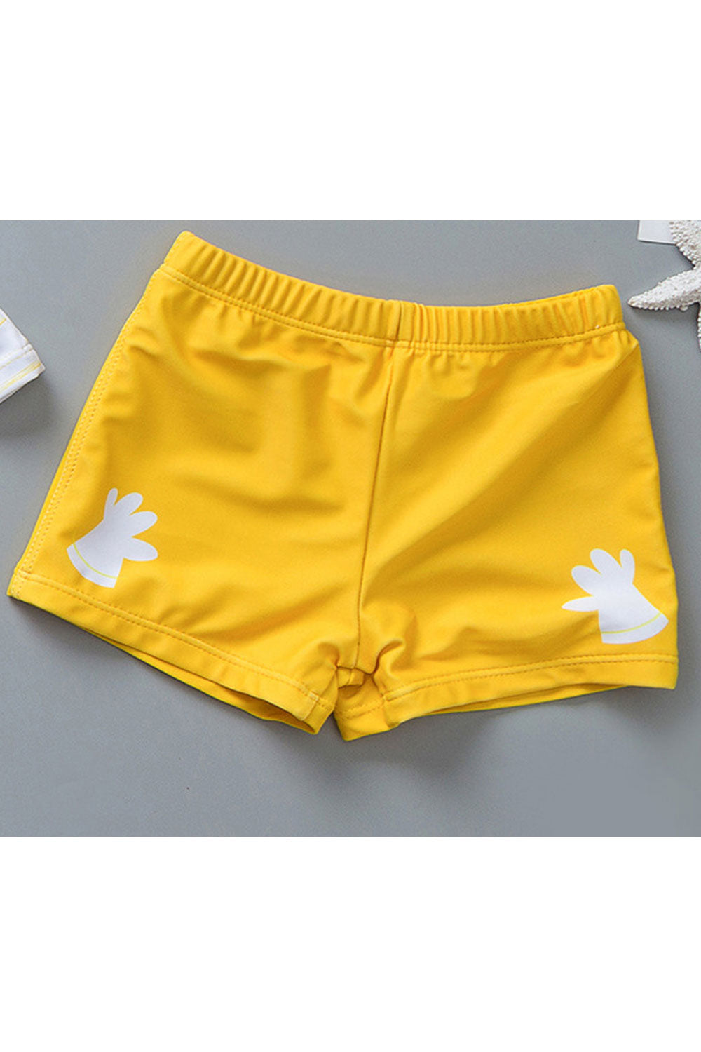 Toddler Boys Stretch Cartoon Pattern Elasticated Swimsuit Set