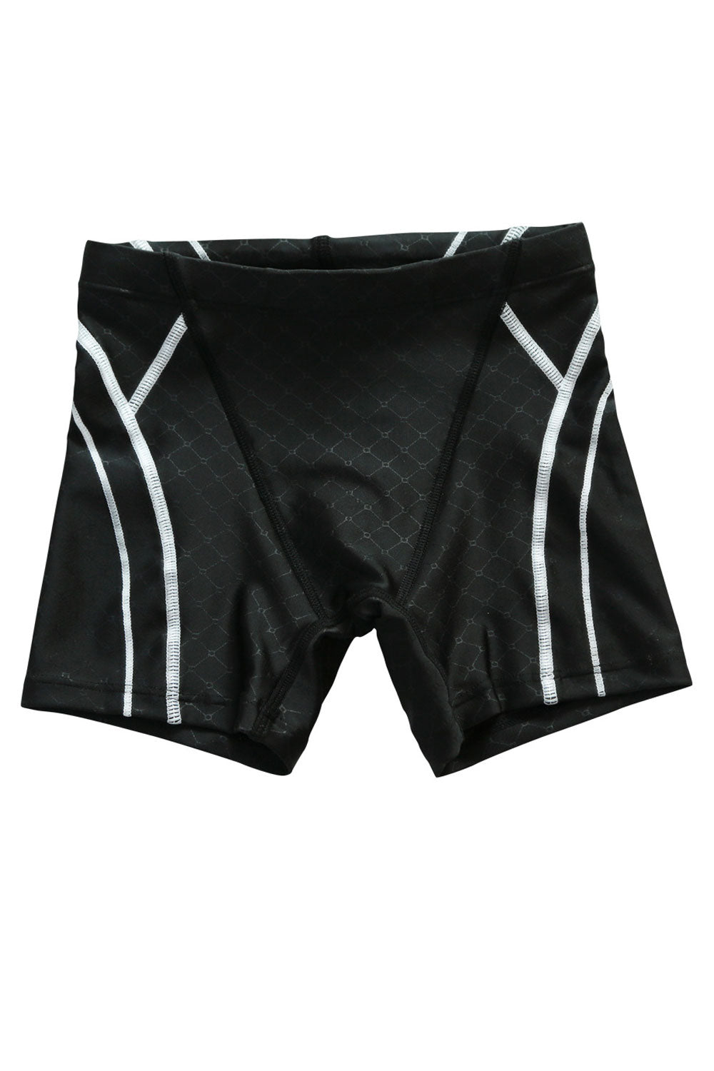 Kids Boys Elasticated Waist Solid Colored Breathable Swimwear
