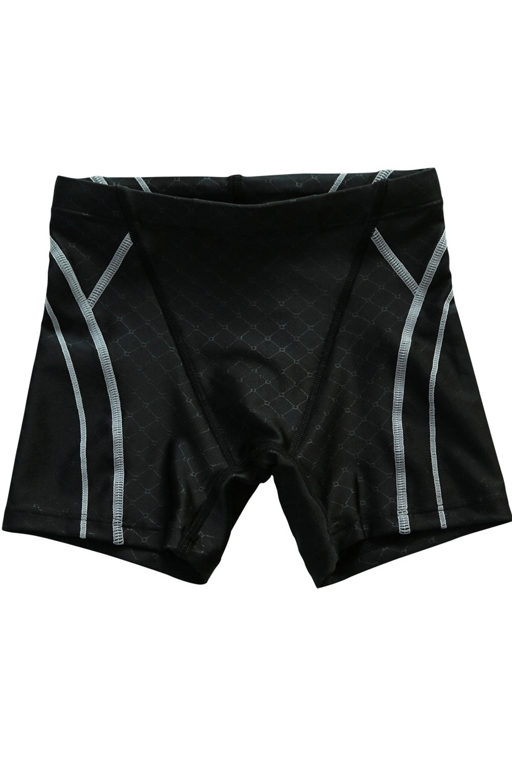 Kids Boys Elasticated Waist Solid Colored Breathable Swimwear