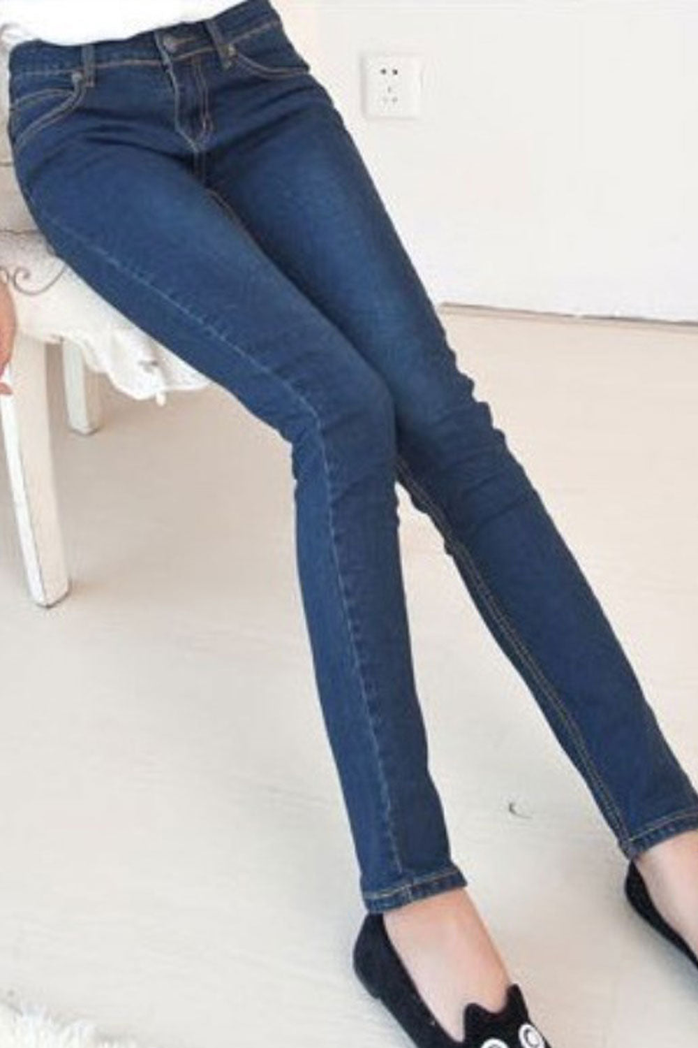 Women Straight Tight Comfortable Jeans Pant