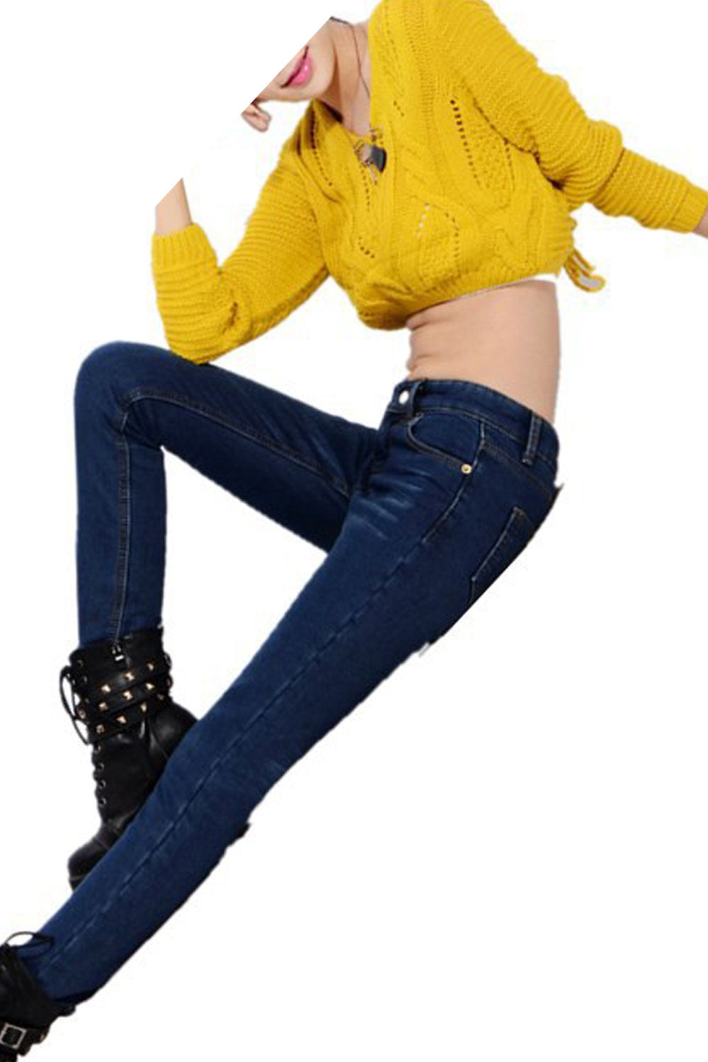 Women Straight Tight Comfortable Jeans Pant