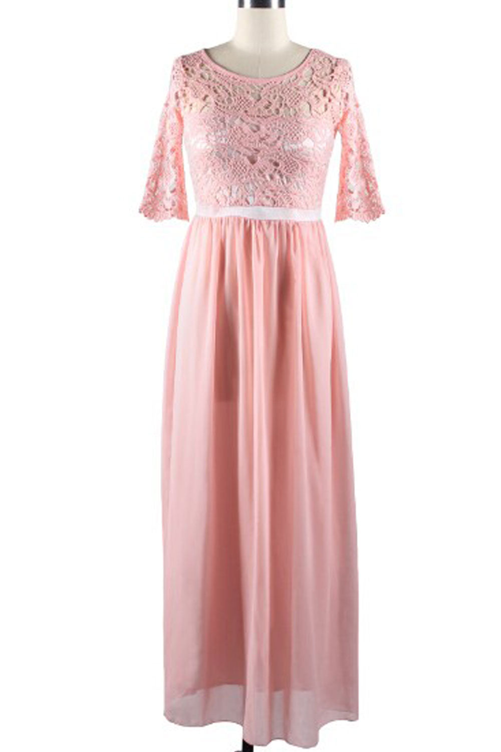 Women Prom Wedding Long Chiffon Party Dresses