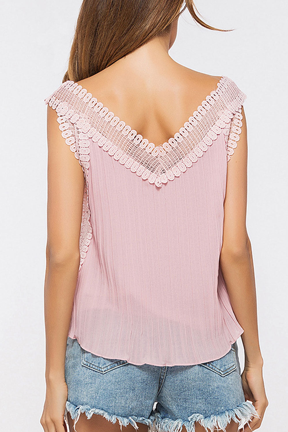 Women Solid Colored Ruffled Shoulder Stylish Top