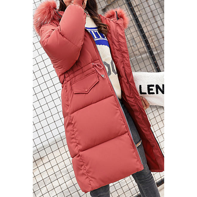 Women Padded Long Sleeve Puffer Winter Jacket