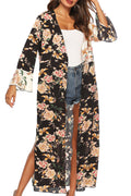 Women Beautiful & Pretty Flower Printed Full Length Cover-Up