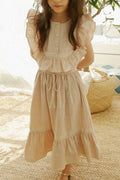 Kids Girls Ruffles Sleeves Dress