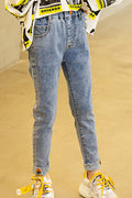Kids Girls Beautiful Breathable Jeans