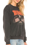 Women Beautiful Printed Style Long Sleeve Breathable Sweatshirt
