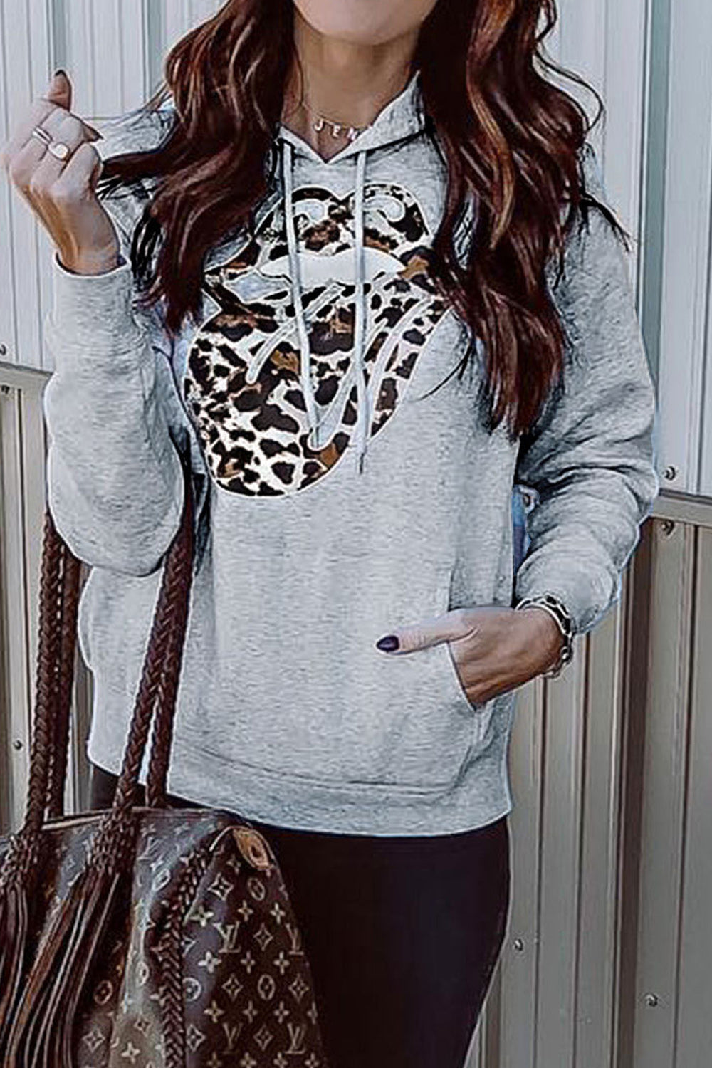 Women Convenient Long Sleeve Pocket Styled Breathable Hoodie