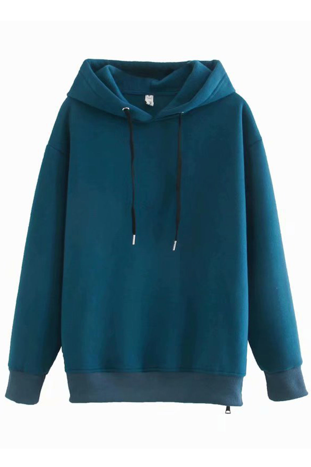 Women Outgoing Hat Neck Long Sleeve Warm & Thick Casual Hoodie