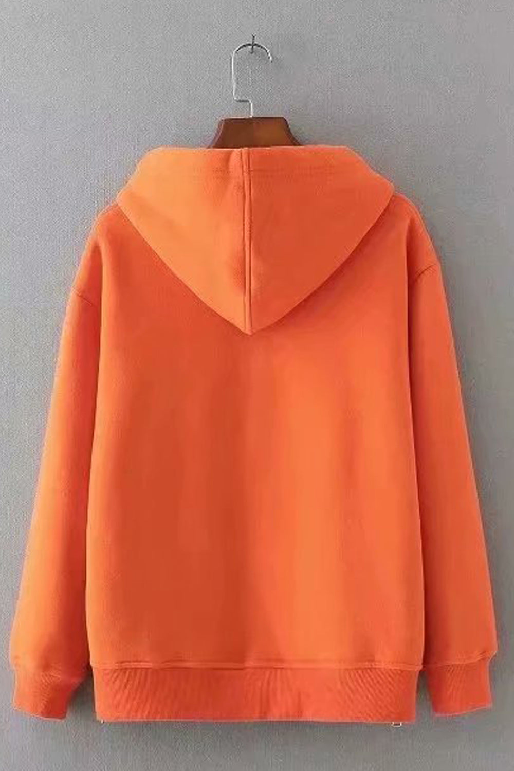 Women Outgoing Hat Neck Long Sleeve Warm & Thick Casual Hoodie