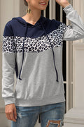 Women Comfortable Long Sleeve Stylish Printed Pattern Hoodie