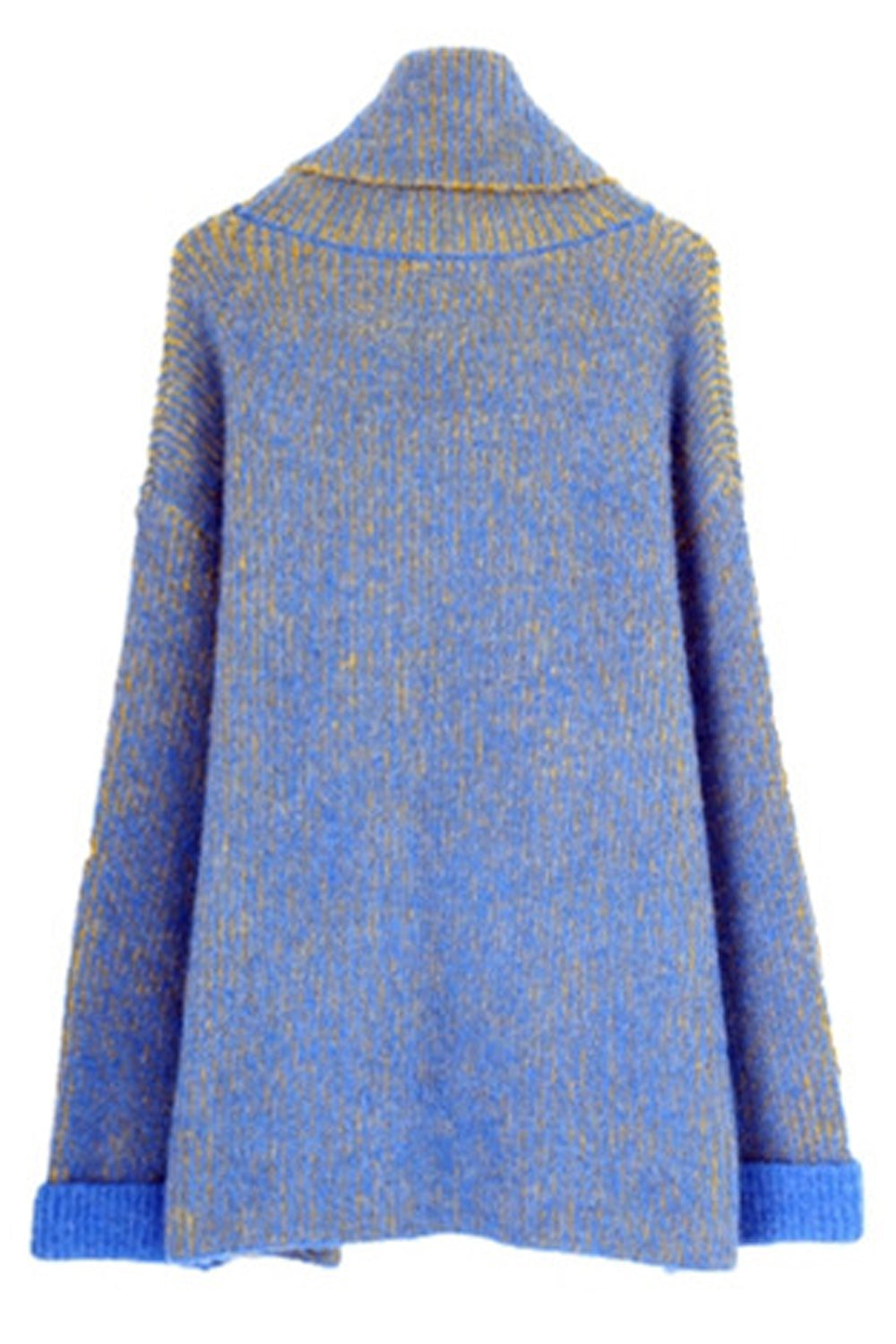 Women Sleek Turtle Neck Loose Thick & Warm Sweater