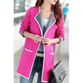 Women Warm Winter Long Sleeved Cardigan