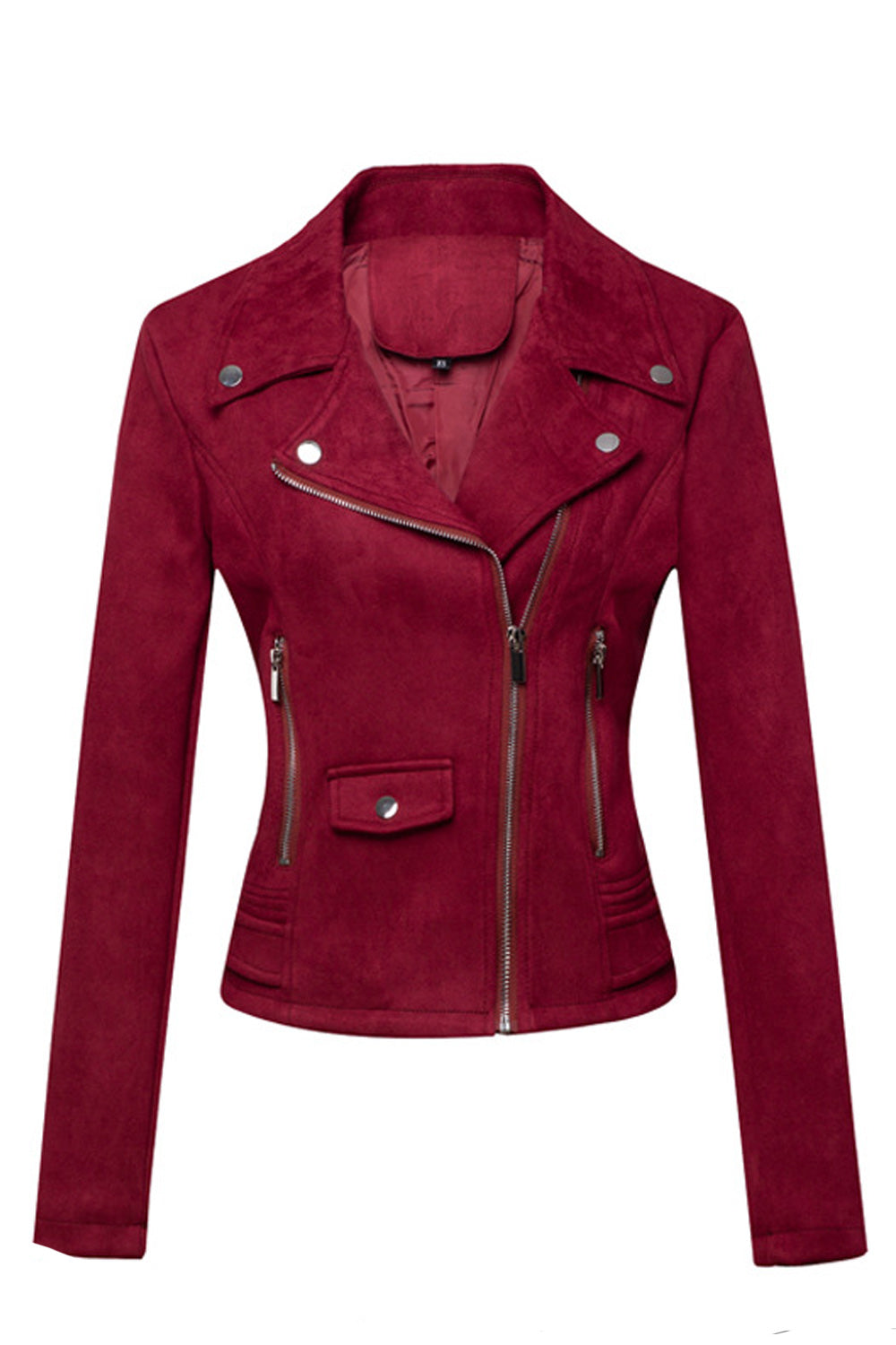 Women Fashionable Solid Colored Stylish Long Sleeve Jacket