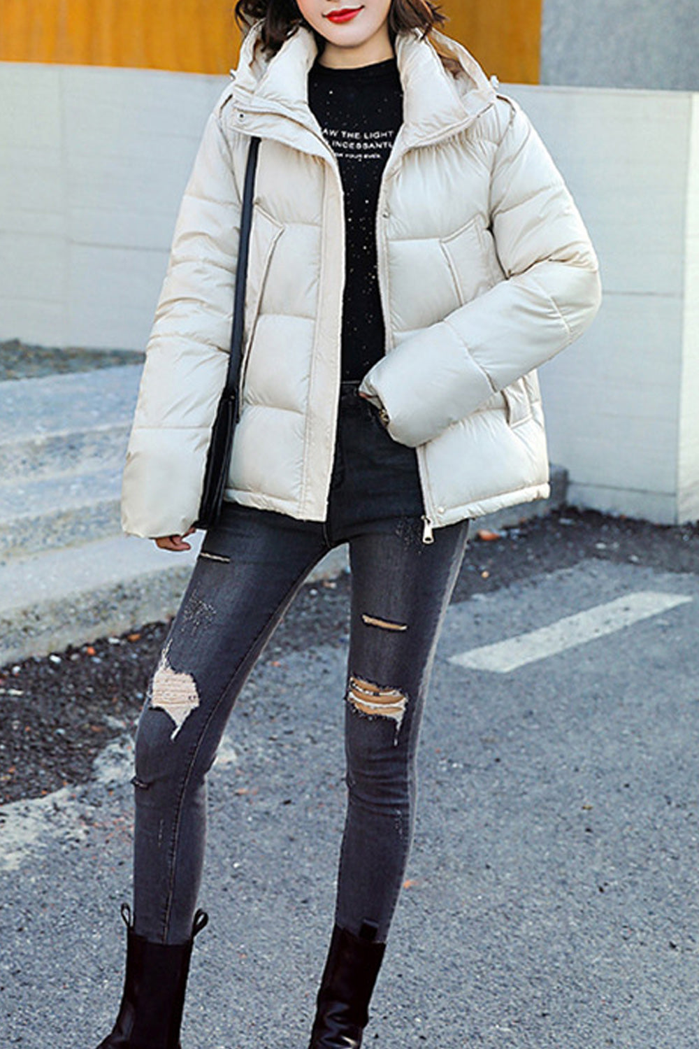 Women Amazing Long Sleeve Comfortable Classy Winter Padded Jacket