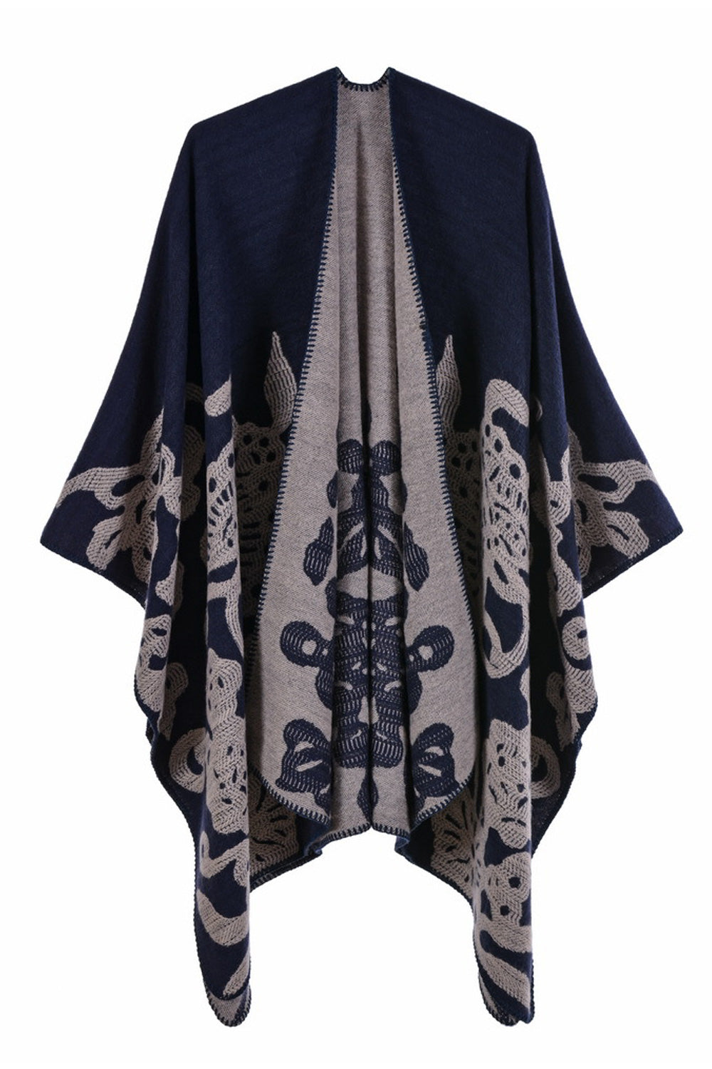 Women Cashmere Solid Colored Stylish Casual Autumn Shawl