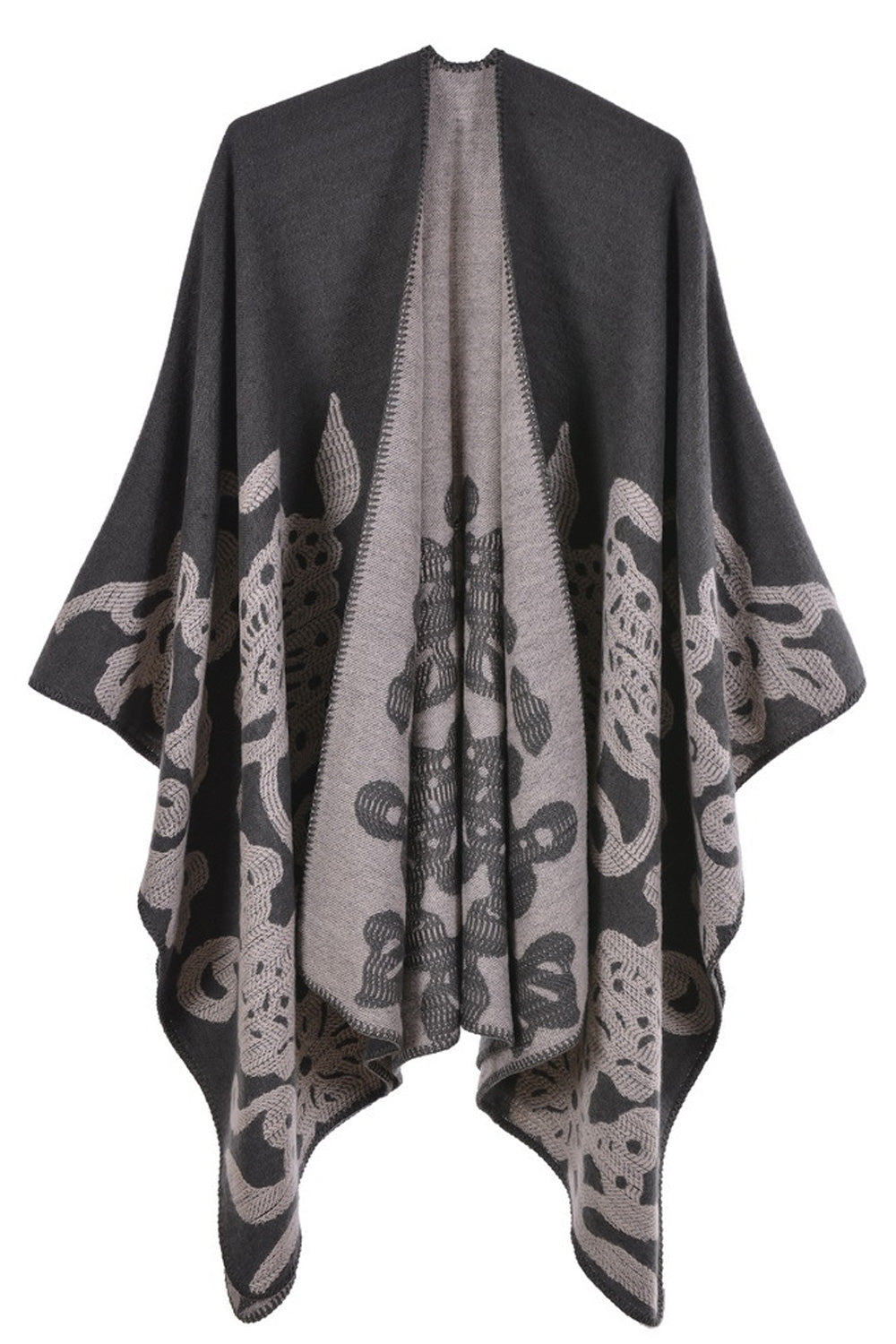 Women Cashmere Solid Colored Stylish Casual Autumn Shawl