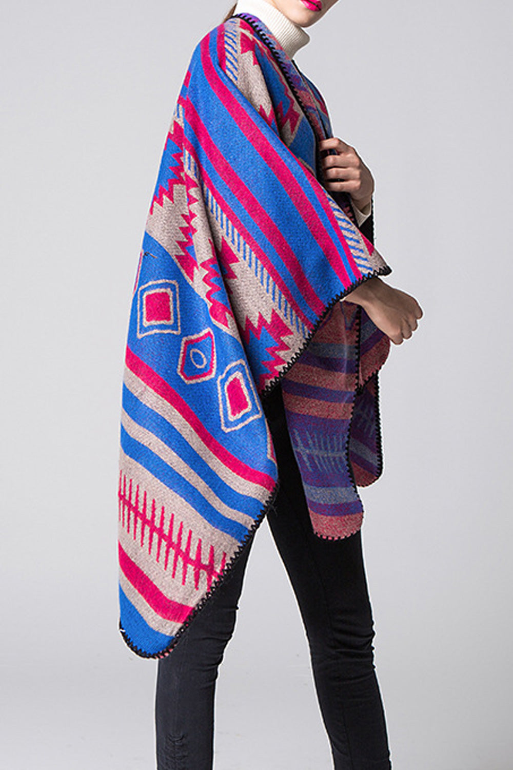 Women Elegant Lightweight Printed Style Cozy Soft Shawl