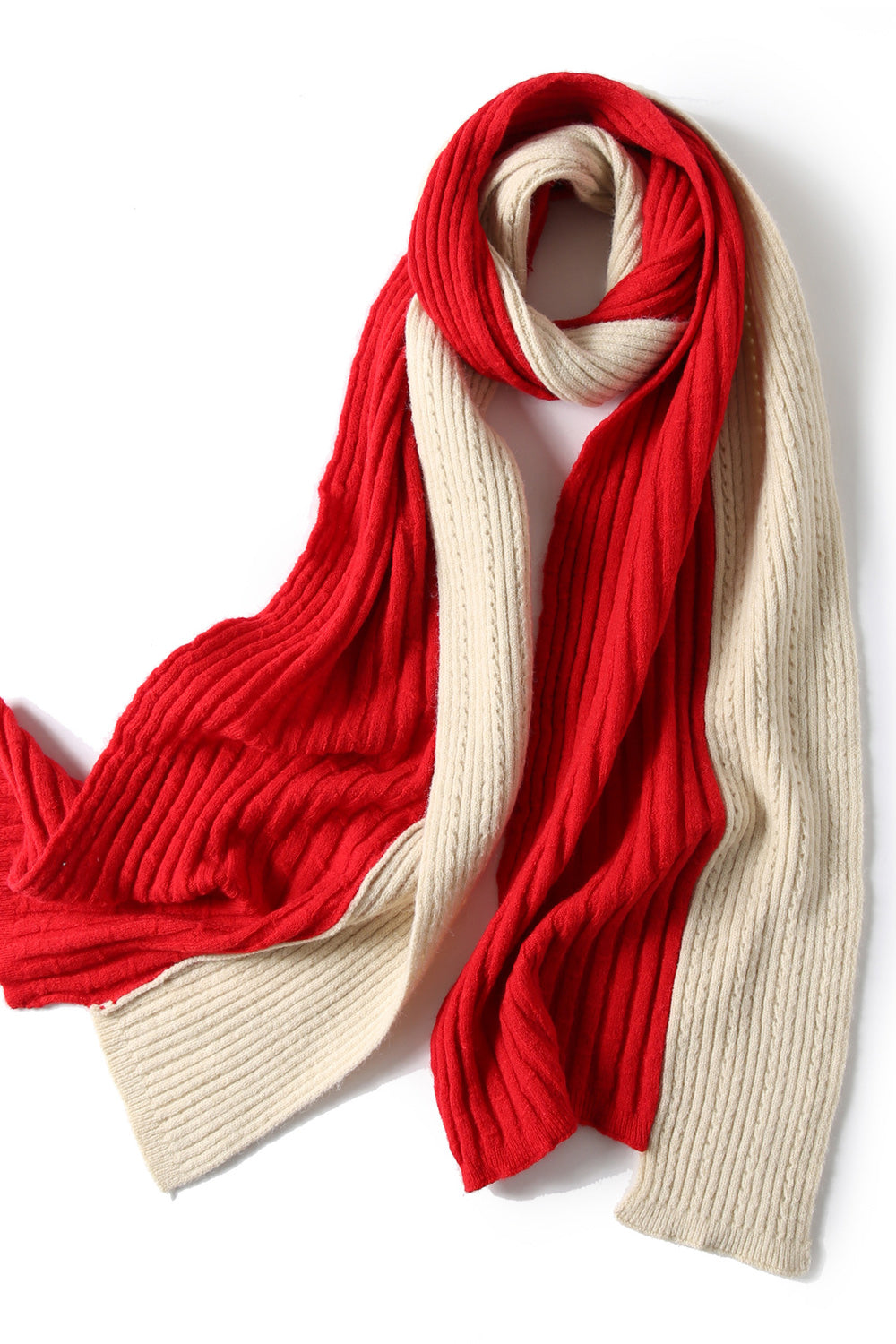 Women Elegant Solid Pattern Breathable Warm Winter Muffler