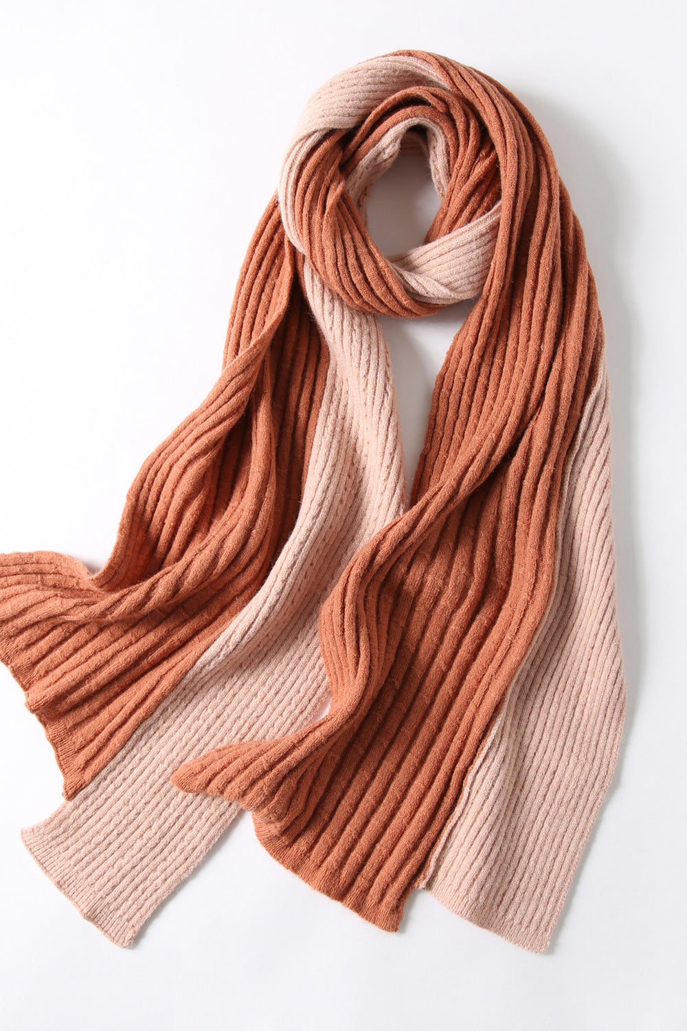 Women Elegant Solid Pattern Breathable Warm Winter Muffler