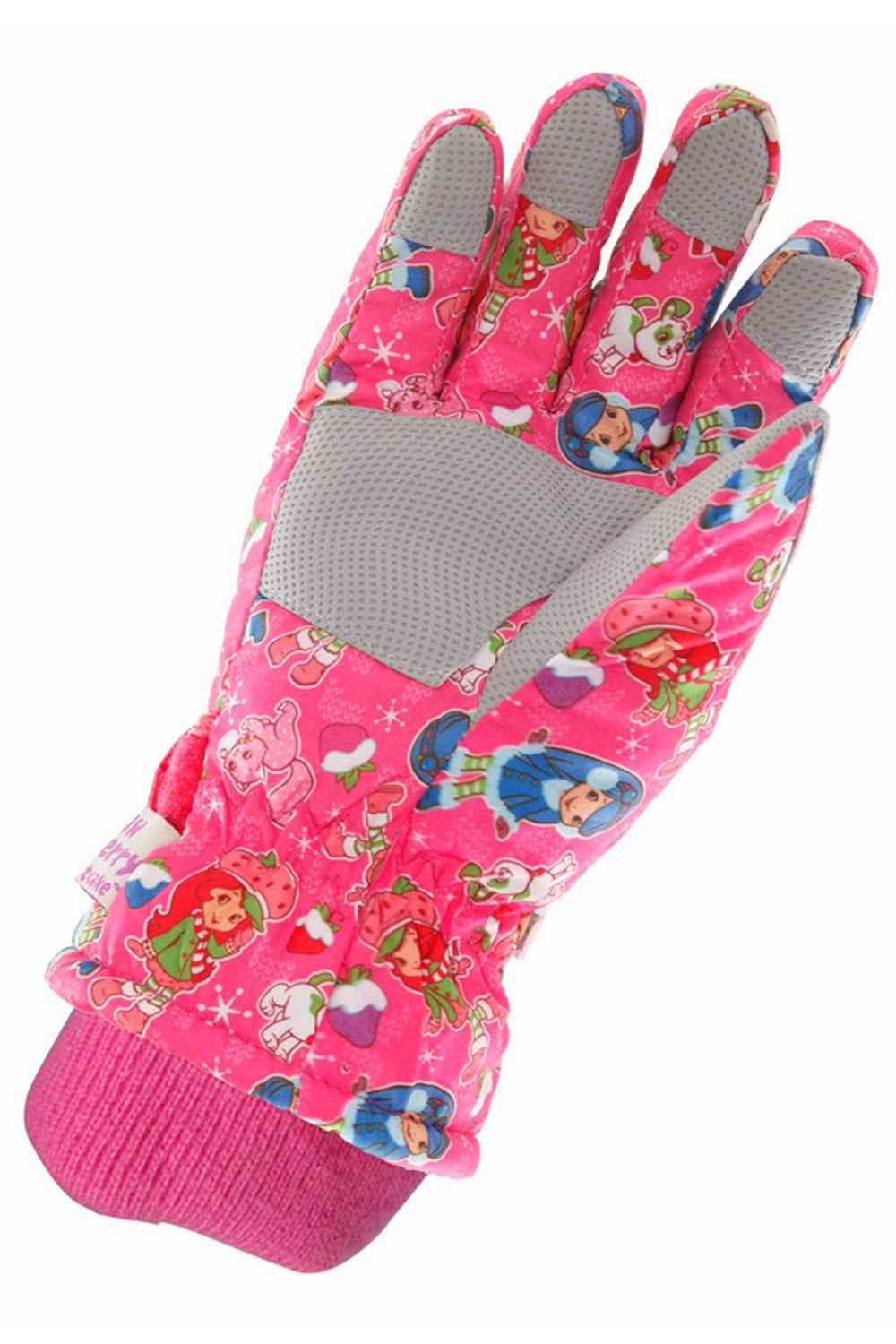 Women Motorcycle Riding Cartoon Printed Warm Ski Gloves