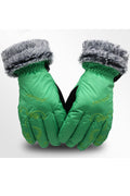Women Soft Thick Motorcycle Riding Outdoor Windproof Ski Gloves