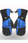 Women Thick Letter Embroidered Anti Skid Coldproof Warm Ski Gloves