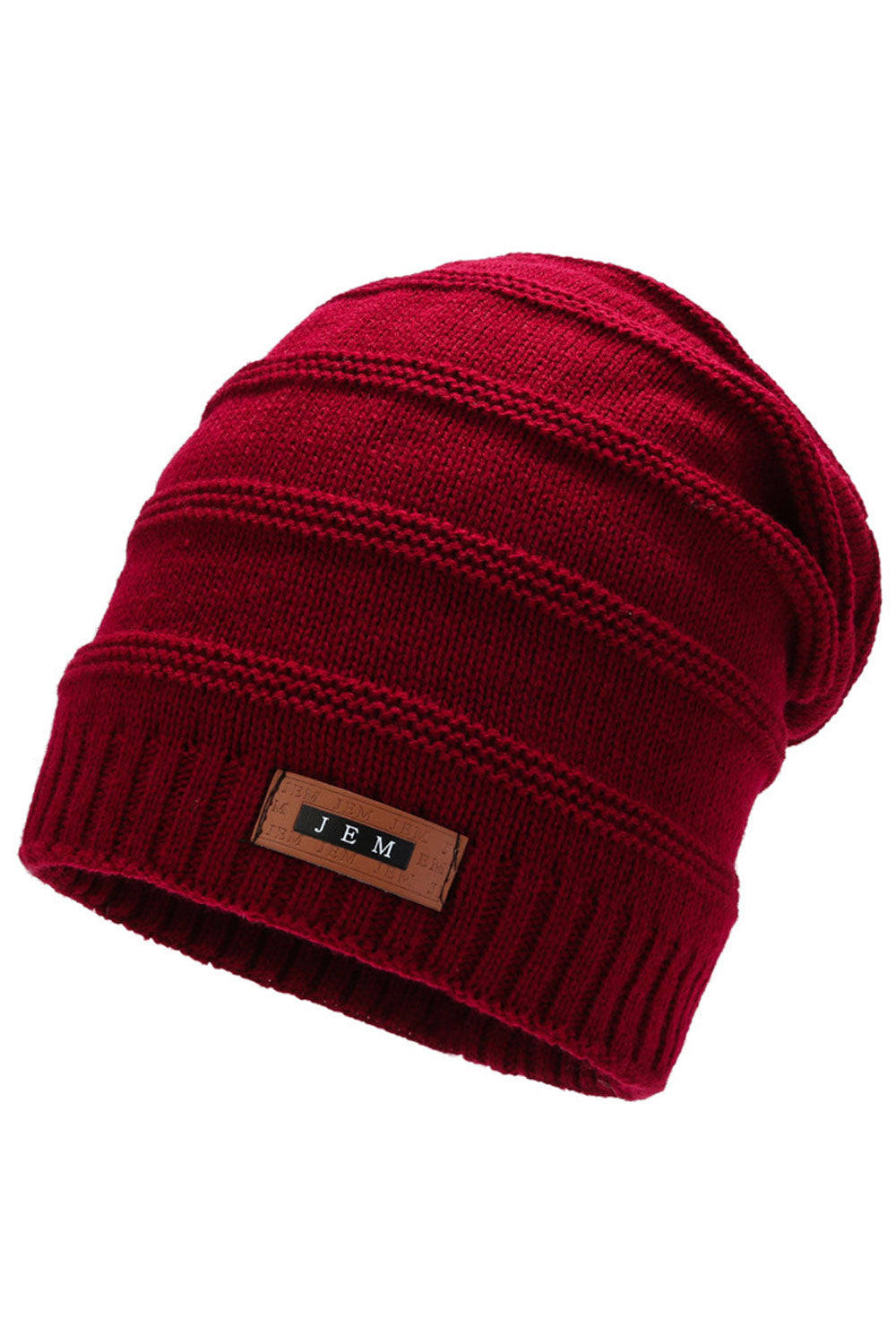 Women Soft Windproof Earmuffs Winter Knitted Hat
