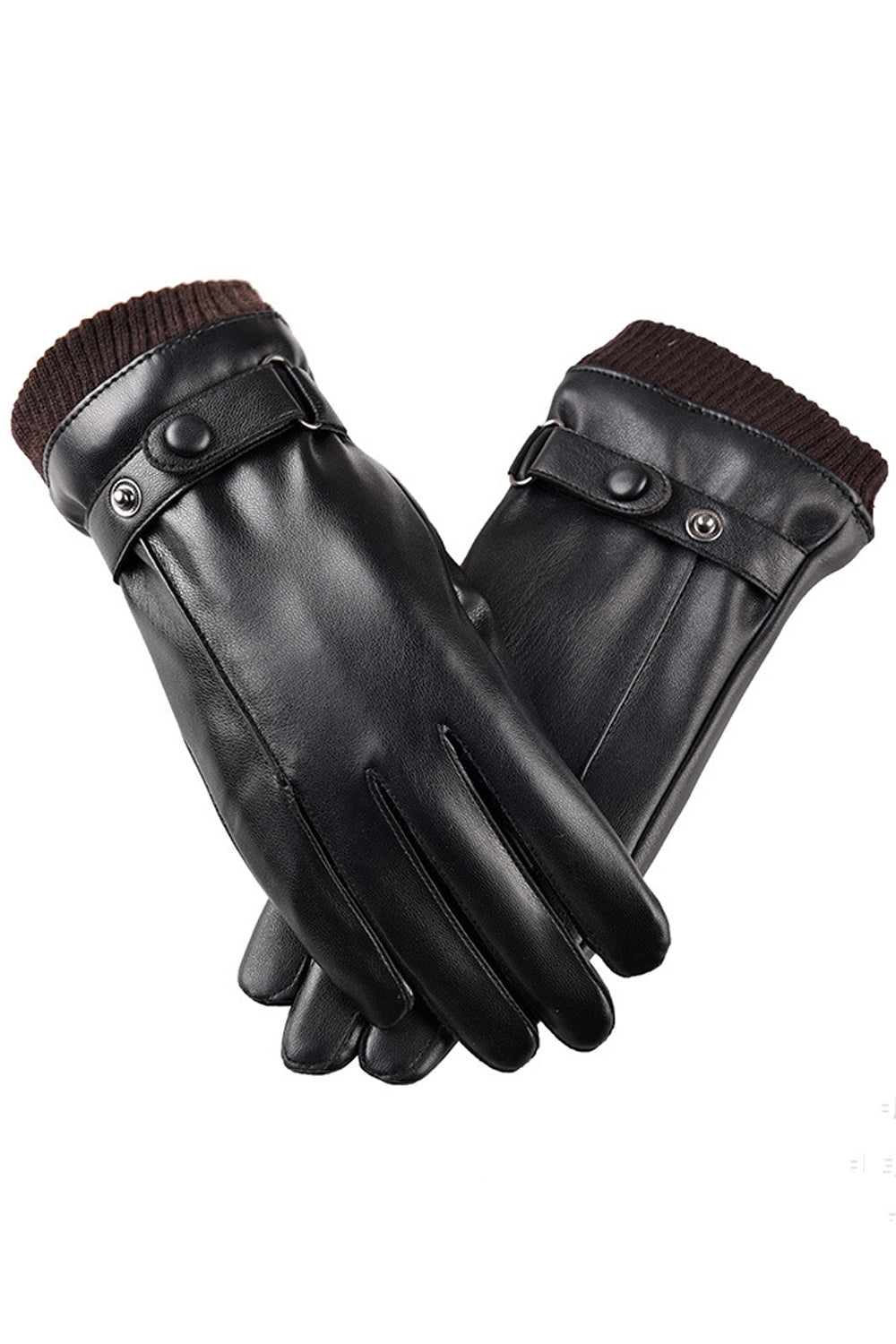 Women Riding Warmth Feel Comfortable PU Gloves
