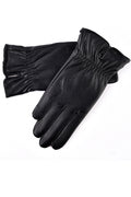 Women Outdoor Coldproof Waterproof Thick PU Gloves