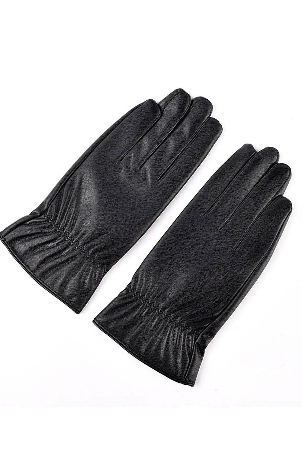 Women Outdoor Coldproof Waterproof Thick PU Gloves