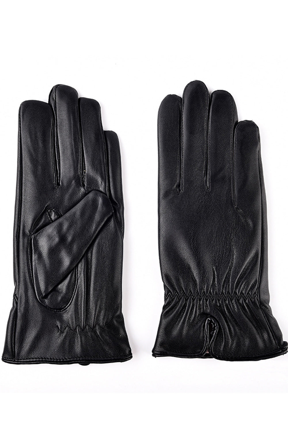 Women Outdoor Coldproof Waterproof Thick PU Gloves