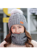 Women Cute Warm Earmuffs Windproof Knitted Hat