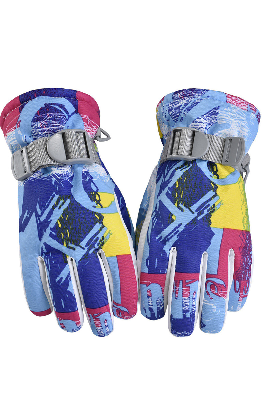 Men Non Slip Cold Resistant Thick Winter Ski Gloves