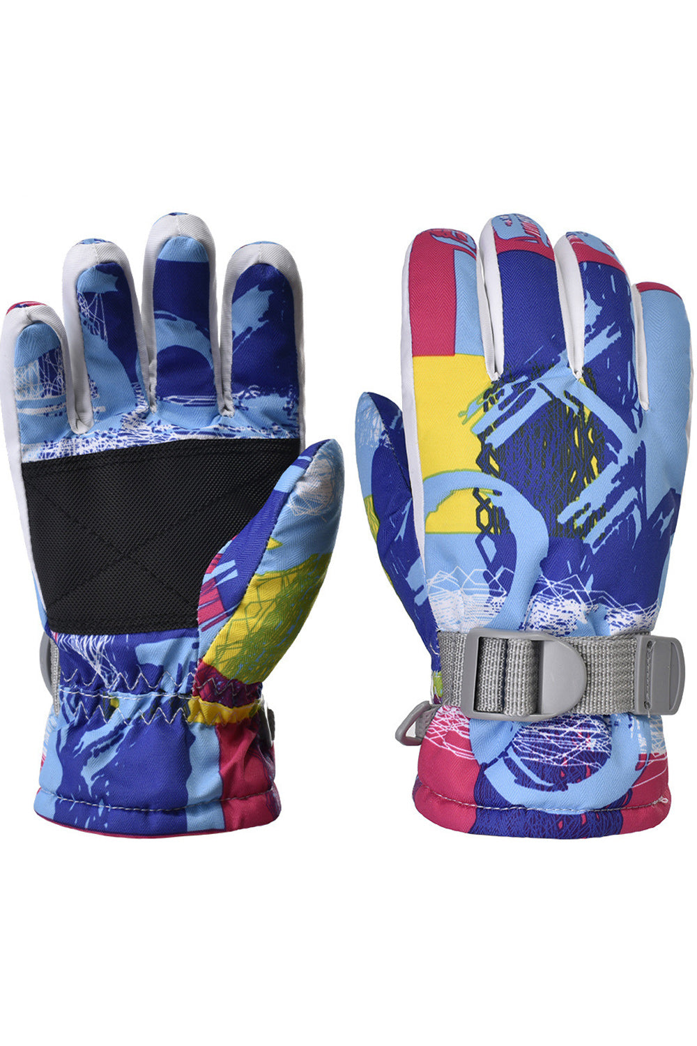 Men Non Slip Cold Resistant Thick Winter Ski Gloves
