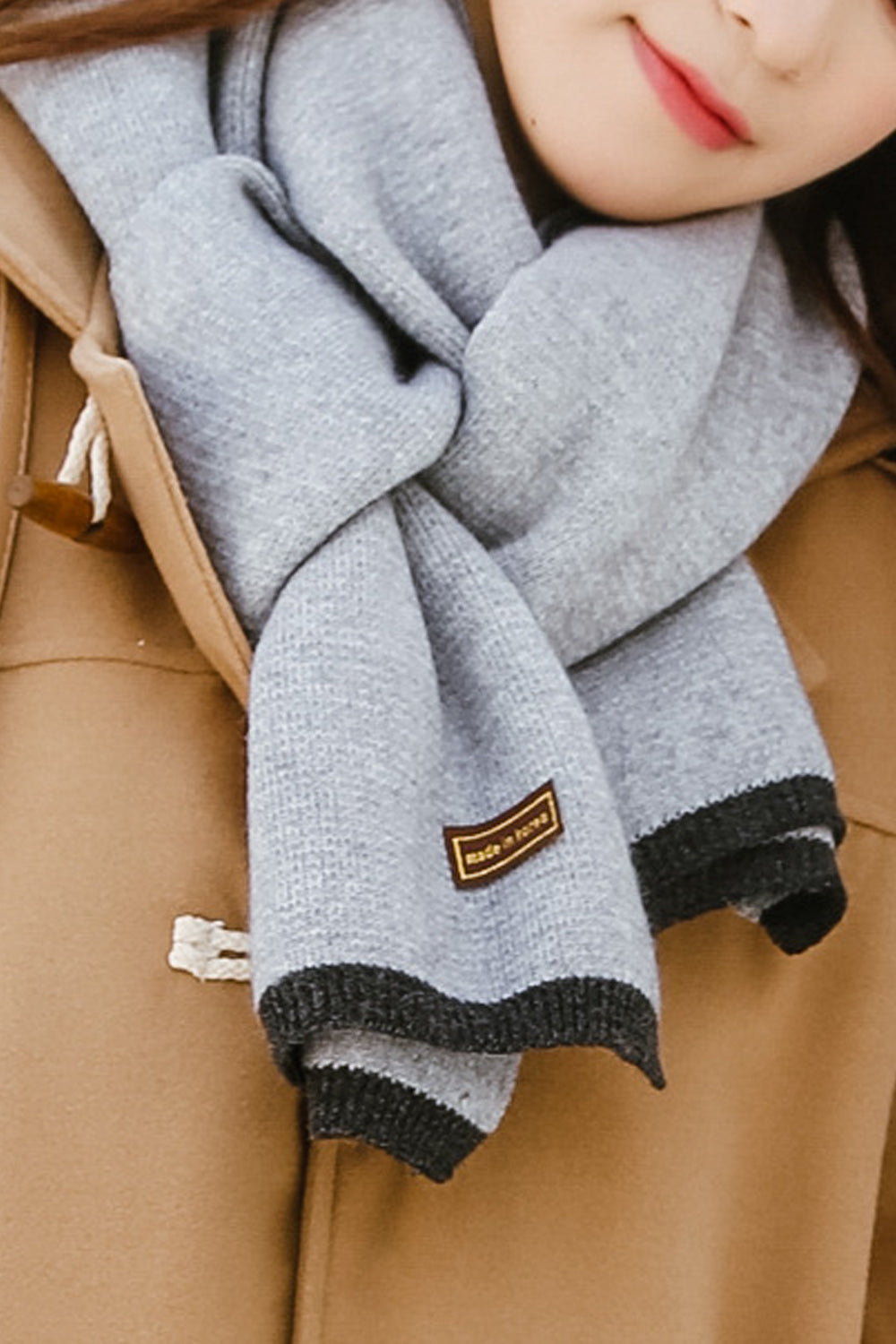 Women Pretty Solid pattern Cozy Lightweight Winter Lovely Muffler