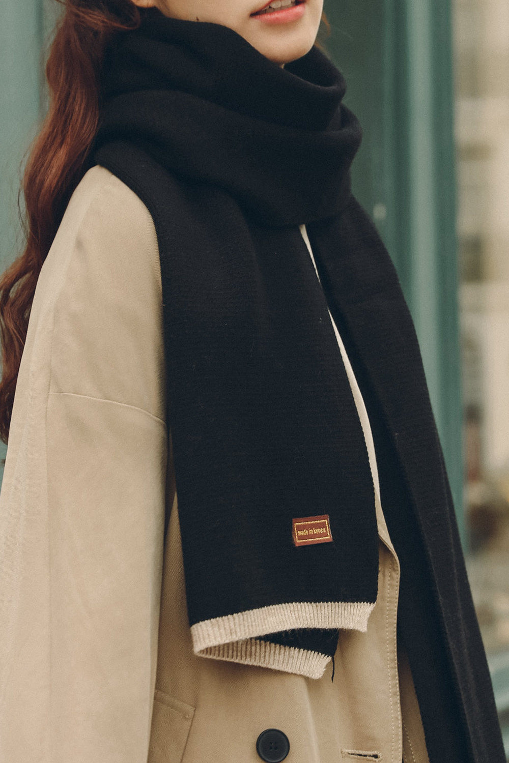 Women Pretty Solid pattern Cozy Lightweight Winter Lovely Muffler